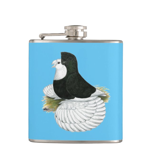 Cantil Trumpeter Pigeon Black Balehead (Frente)