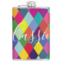 Tumbler térmico do Arlequin Rainbow verificado