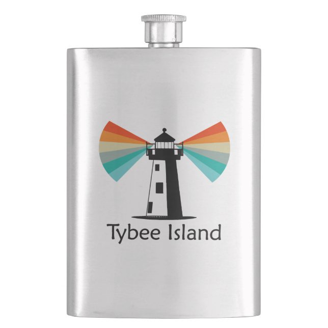 Cantil Tybee Island Georgia Lighthouse Rainbow (Frente)