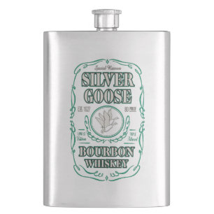 Cantil Uísque Bourbon Silver Goose