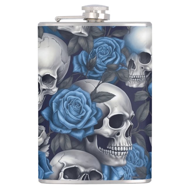 Cantil Um design da série A Skull and Roses 12 (Frente)