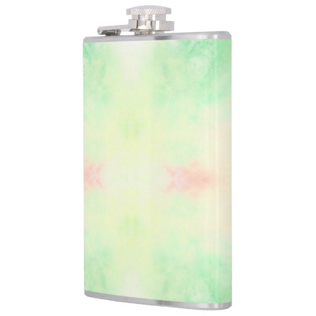 Cantil Um frasco de bolso com um design de aquarela paste (Esquerda)