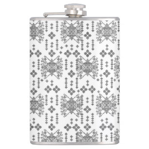 Cantil um padrão preto e branco com fundo branco