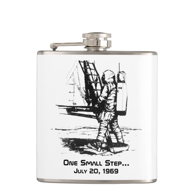 Cantil Um pequeno passo Apollo 11 Landing (Frente)