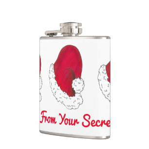 Cantil Um presente do Natal Vermelho Secreto do Pai Natal