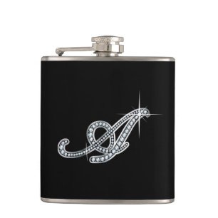 Cantil Um Rótulo "Diamond Bling"