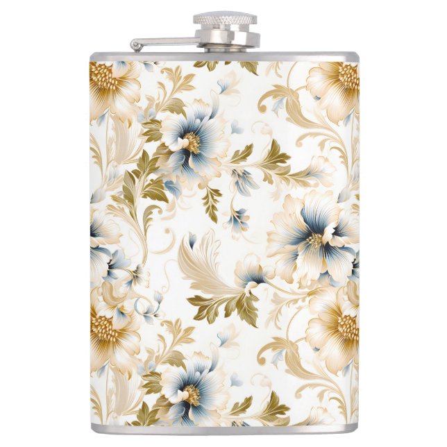 Cantil Uma Série Floral de Casamento Design 3 (Frente)