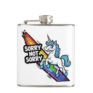 Cantil Unicórnio Sorry not Sorry Frasco