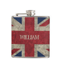 Union Jack | Grunge British Flag Personalizado