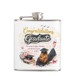 Cantil Unique Class of 2026 Graduation Gift Flask