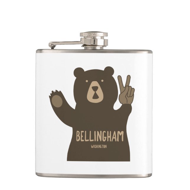Cantil Urso da Paz de Bellingham Washington (Frente)