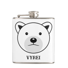 Cantil Urso Polar de Cartoon Bonito