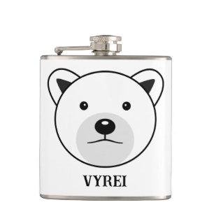 Cantil Urso Polar de Cartoon Bonito