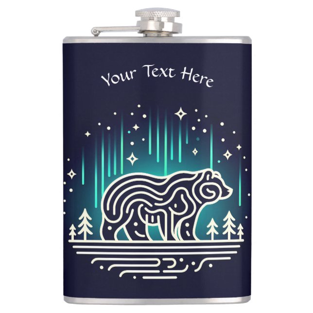 Cantil Urso Sob Luzes Aurora (Frente)