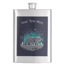 Urso Sob Luzes Aurora