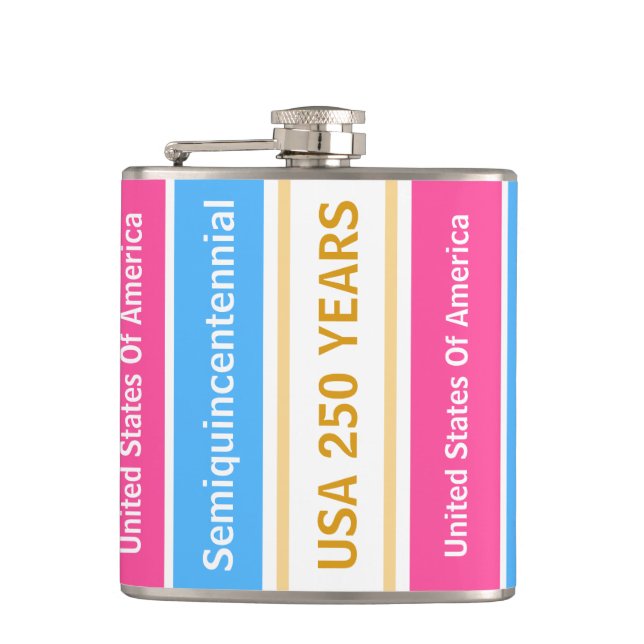 Cantil USA 250 Years Semiquincentennial Patriotic Stripes (Frente)