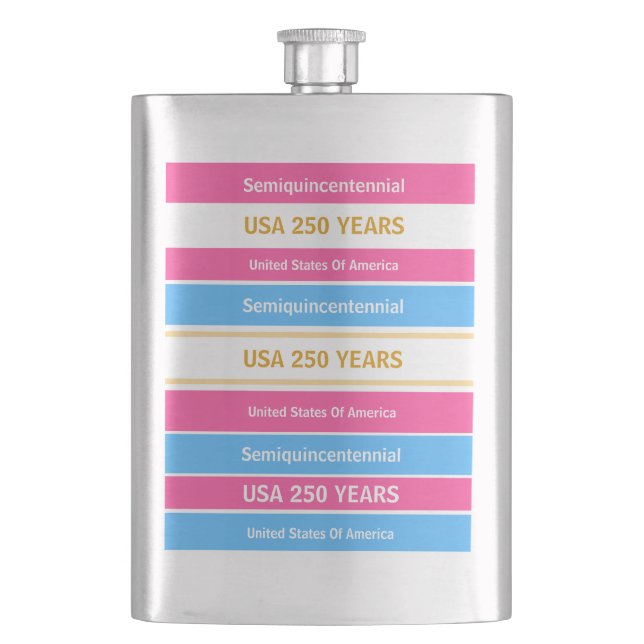 Cantil USA 250 Years Semiquincentennial Patriotic Stripes (Frente)
