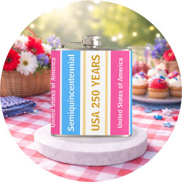 Cantil USA 250 Years Semiquincentennial Patriotic Stripes