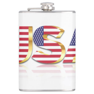 Cantil USA Flag Flask Estados Unidos da América