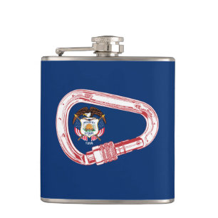 Cantil Utah Flag Climbing Carabiner
