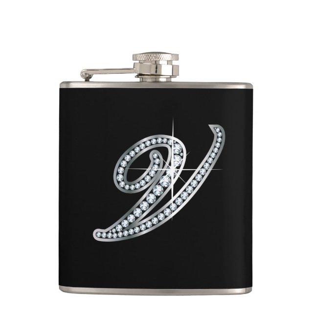 Cantil V Script "Diamond Bling" (Frente)