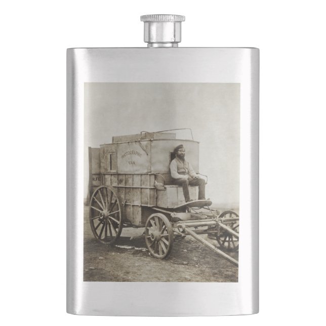 Cantil Vagão Fotográfico de Roger Fenton Realismo (Frente)