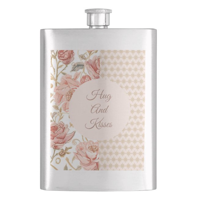 Cantil Valentine's Day, Hug and Kisses, Flowers, Pixels (Frente)