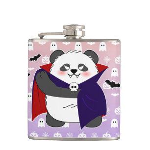 Cantil Vampiro do Bebê Cute do Halloween Panda Dracula