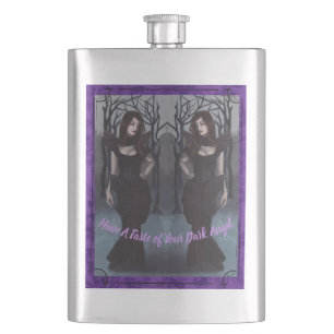 Cantil Vampiro Flask Gothic Flask Halloween Flask Vamyre