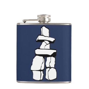 Cantil Vancouver Souvenir Flask Vancouver Inukshuk Gifes