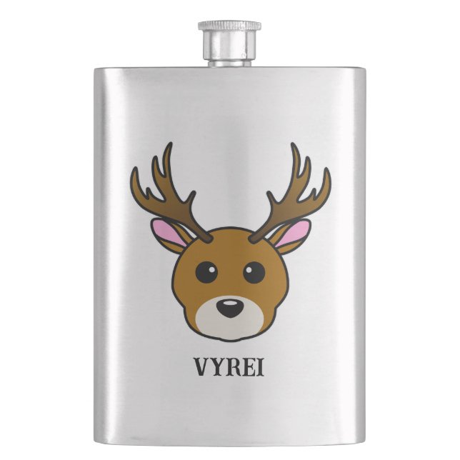 Cantil Veado de Cartoon Bonito (Frente)