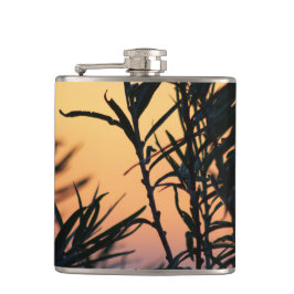 Cantil Vegetação ao pôr do sol