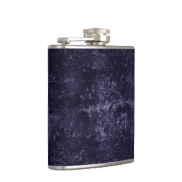 Cantil Velvety Midnight Damask | Indigo Purple Grunge