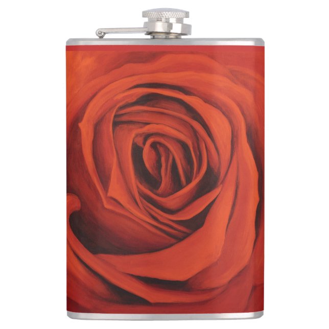 Cantil "Vendo" vinil vermelho a garrafa envolvida (Frente)