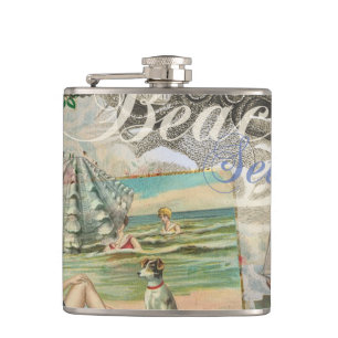 Cantil verão praia vintage polvo antiguidades navegação