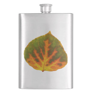 Cantil Verde Laranja e Amarelo Aspen Folha #1