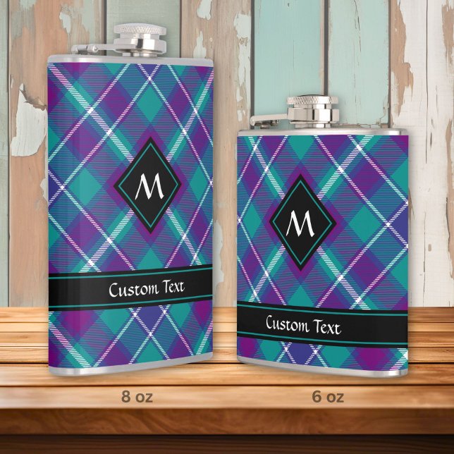 Cantil Verde marinho, Roxo e Tartan Azul (Criador carregado)