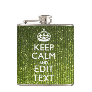 Cantil Verde Oleícola Mantenha Calma Tenha Seu Texto