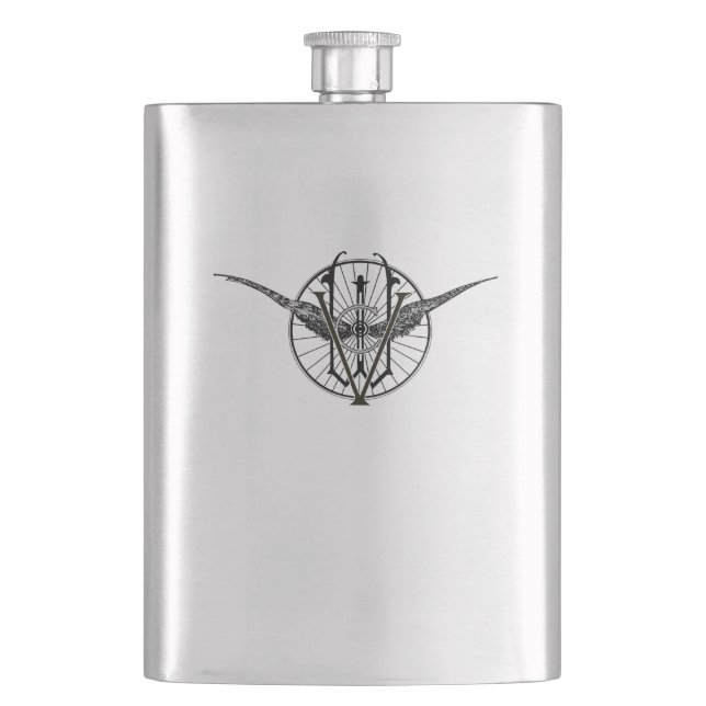 Cantil Vermont Wheel Club Flask (Frente)