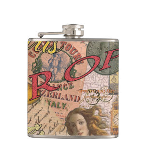 Cantil Viagem Europeu Vintage Londres Paris