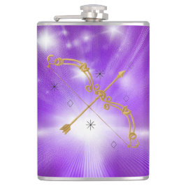 Cantil Viajante Celestial: Sagitário Dourado