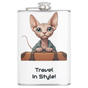 Cantil Viajante Gatinho Fofo – Presente para Amantes de G