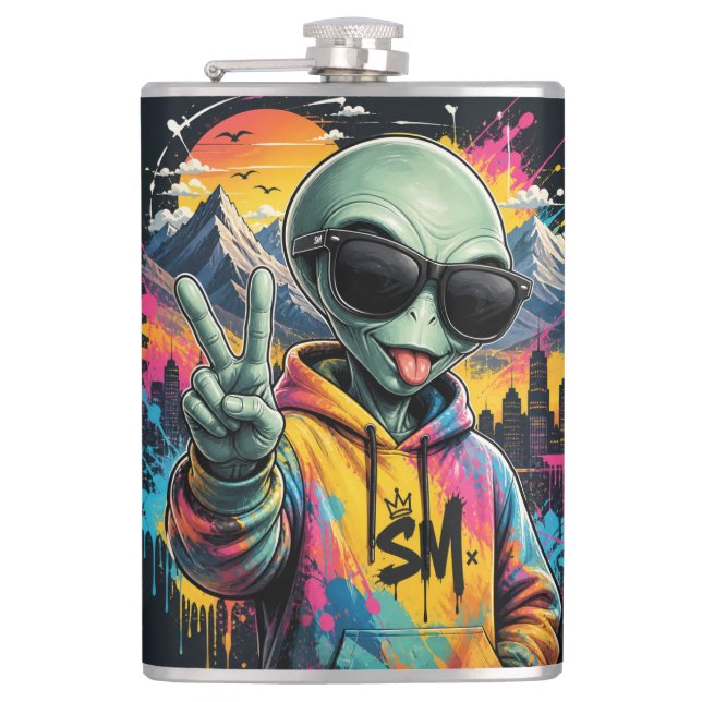 Cantil Vibrações Divertidas de Alien (Frente)