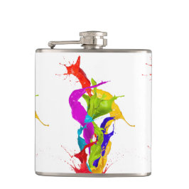 Cantil Vibrant Liquid Explosion: Abstract Paint Splash