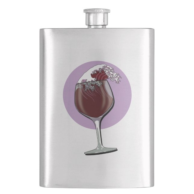 Cantil Vidro De Vinho (Frente)