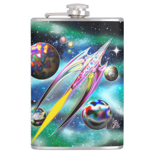 Cantil Vidro Rocket Flask