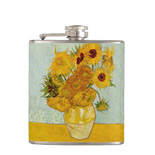 Cantil Vincent Van Gogh 12 Girassóis Impressionista