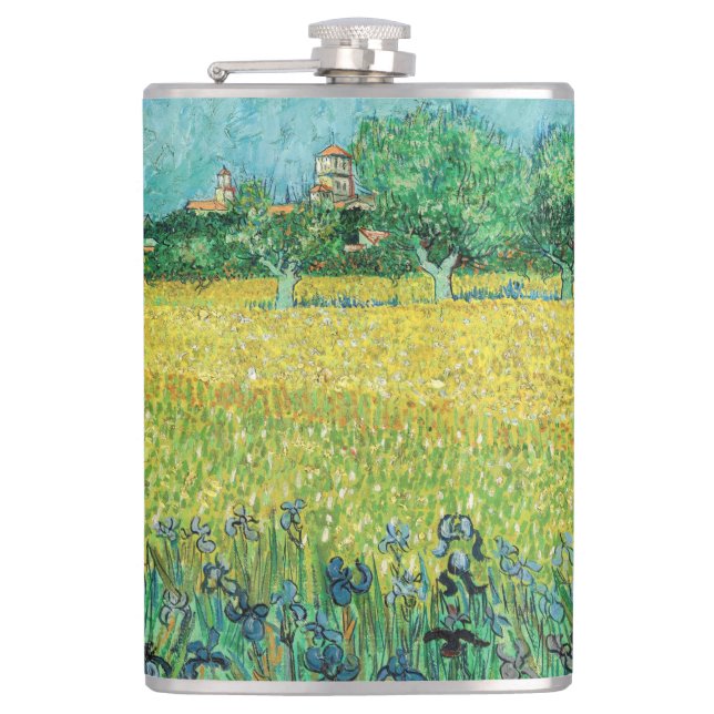 Cantil Vincent van Gogh - Campo com Íris perto de Arles (Frente)