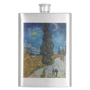 Cantil Vincent van Gogh - Estrada com Cipreste e Estrela