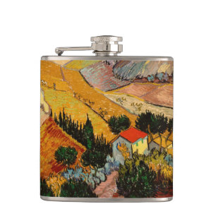 Cantil Vincent van Gogh - Paisagem, Casa e Lavrador